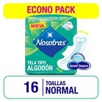 Nosotras Toallitas Higénicas Clásicas Tela X 16 U | Unico #3