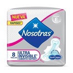 Nosotras Toallitas Higénicas Buenas Noches Invisible X 8 U | Unico #9