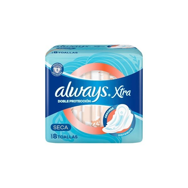 Toallas Femeninas Always Extra Seca 8U #1