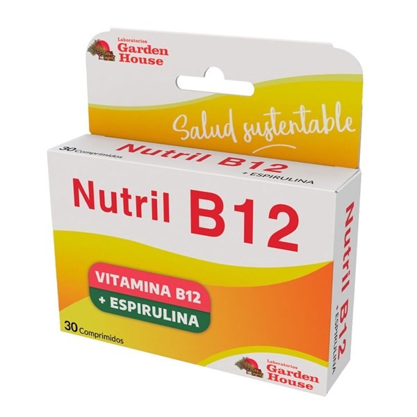 Garden House Nutril B12 Vitamina B12 (30 Comprimidos) #1