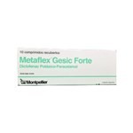 Montpellier Metaflex Gesic Forte Diclofenac Potásico + Paracetamol x 10 Comp Recubiertos #1