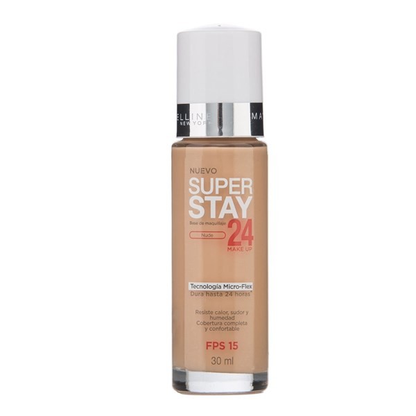 Maybelline Base de Maquillaje Super Stay 24Hs x 30 ml Nude #1