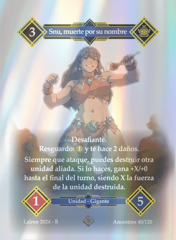 040 Snu, Muerte Por Su Nombre Metal - Coste 3