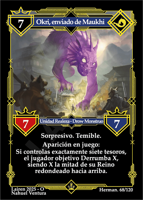 068 Okri, Enviado De Maukhi - Coste 7 #1