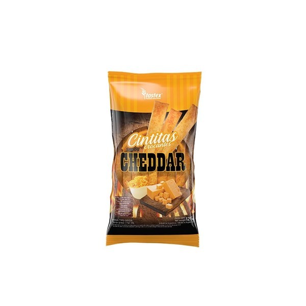 Cintitas  Tostex Cheddar 125 Gr #1