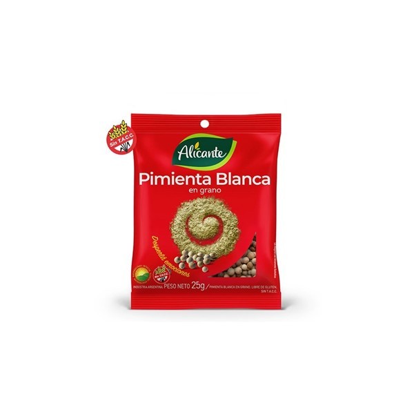 Pimienta Blanca Alicante Grano X25gr #1