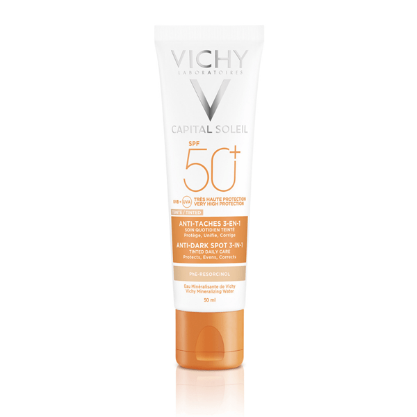 Capital Soleil Cuidado protector anti-manchas 3en1 FPS 50+ de Vichy