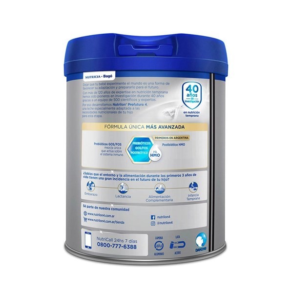 Nutrilon Fórmula Láctea Profutura 4 lata 800 grs alt