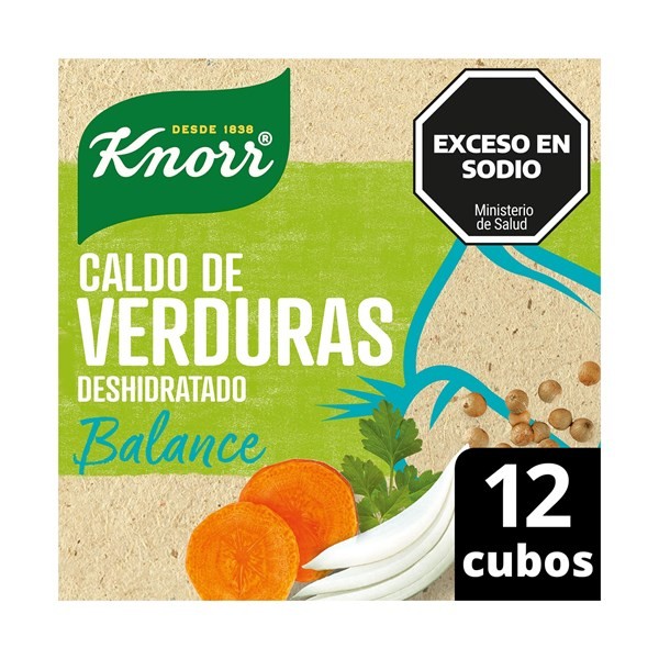 Caldo de Verdura Knorr Balance 12 uni #1