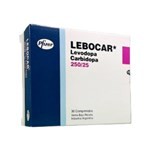 Pfizer Lebocar Levodopa + Carbidopa 250 / 25 x 30 Comp #1