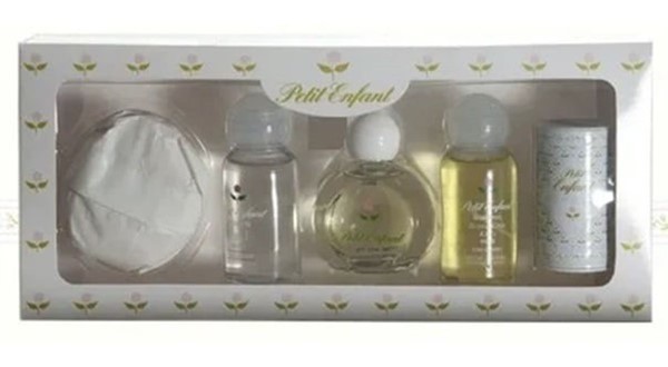 Petit Enfant Estuche Valija Mini (Colonia-Polvo-Shampoo Kids-Jabon-Shampoo de 0A1)