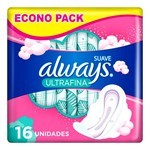 Always Toallitas Femeninas Suaves Ultrafinas (16 Unidades) #1
