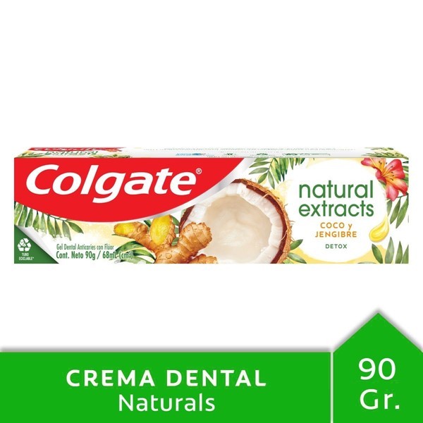 Colgate Crema Dental Natural Extracts Detox 90 Gr #1