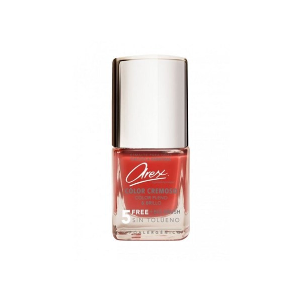 Arex Esmalte de Uñas Gel Color Ultra Cremoso Coral #1