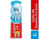 Cepillo de dientes colgate 360 Sensitive pro alivio X2 #1