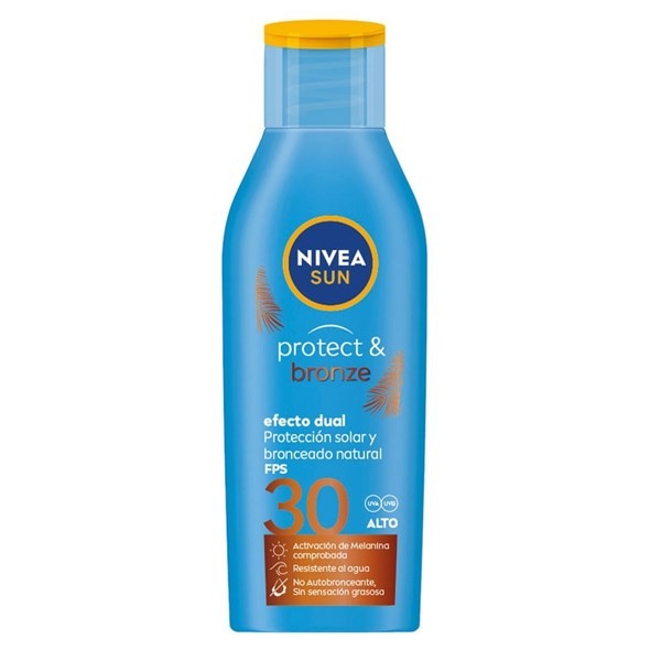 Bronceador Y Protector Solar Nivea Sun Protect & Bronze Fps 30 x 200 ml alt