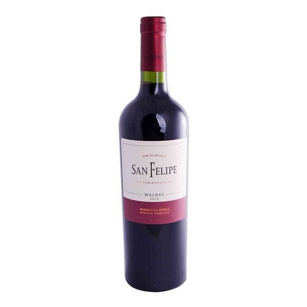 Vino Tinto San Felipe Malbec 750 Cc #1