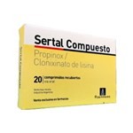 Roemmers Sertal Compuesto Propinox + Clonixinato de Lisina x 20 Comp Recubiertos #1