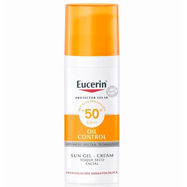 PROTECTOR SOLAR EUCERIN SUN SPF50 FACIAL TOQUE SECO X50ML alt
