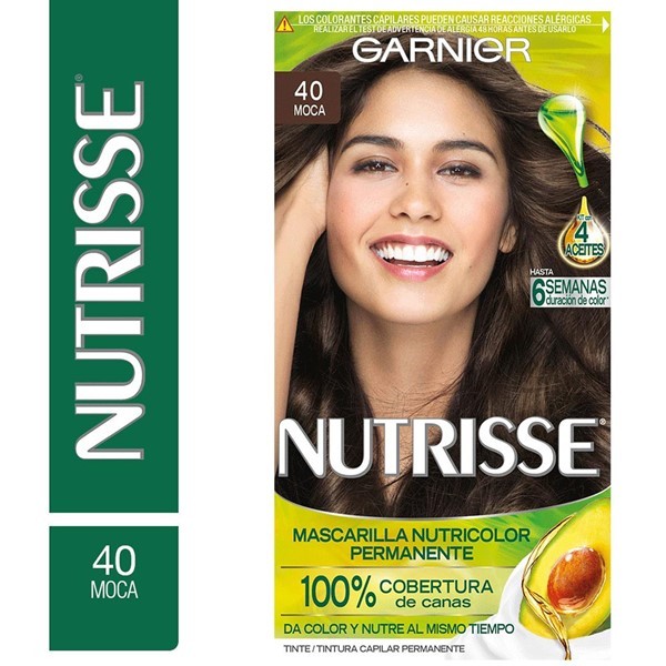 Garnier Nutrisse Kit de Coloracion 40 Café #1