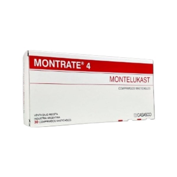 Casasco Montrate Montelukast 4 Mg x 30 Comp Masticables