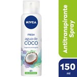 Desodorante Antitranspirante Femenino Nivea Fresh Agua de Coco Sin Siliconas 150 ml. #1