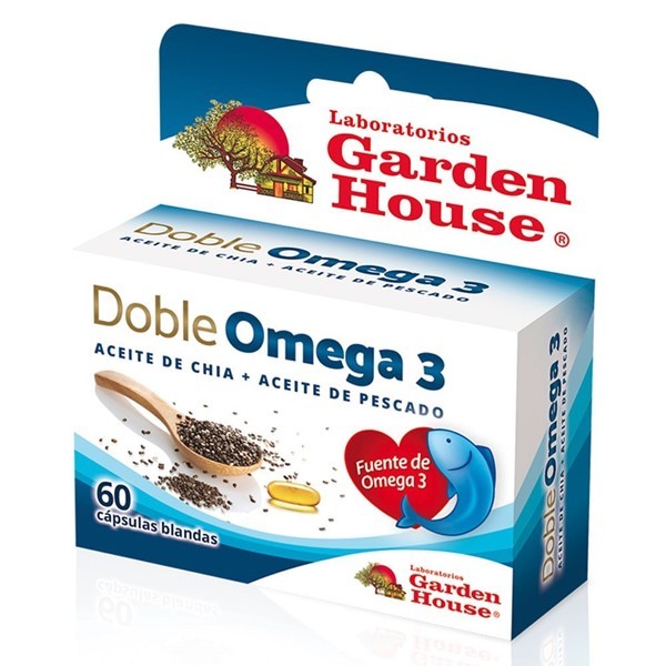 Garden House Doble Omega 3 Por 60 cápsulas Blandas alt