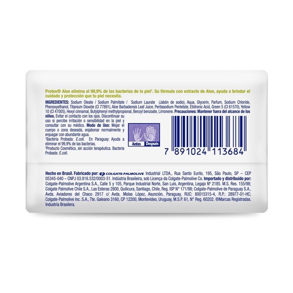 Protex Jabon Aloe Vera x 125 Gr alt