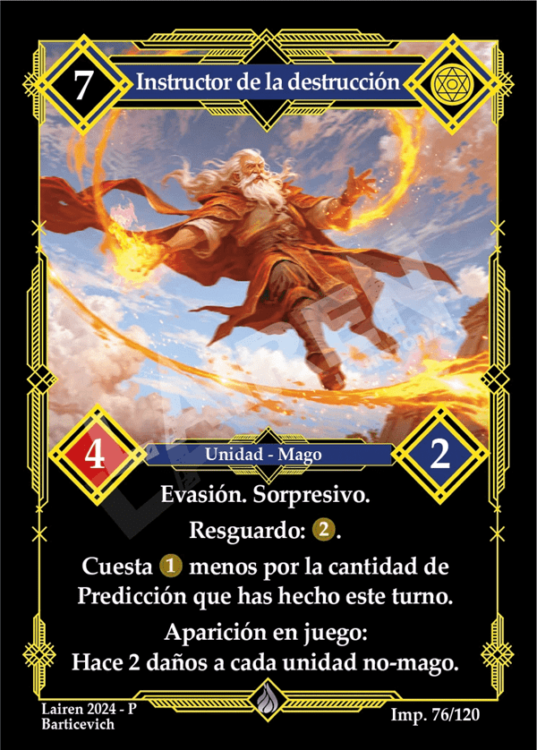 076 Instructor De La Destruccion - Coste 7