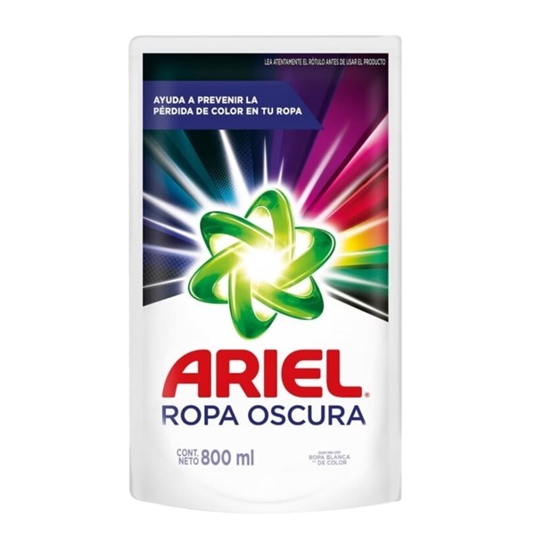 Ariel Jabon Liquido Ropa Oscura Sachet 800 ml alt