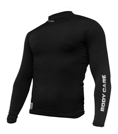 Body Care Remera Termica Negra Manga Larga xxl #1