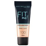 BASE LÍQUIDA MAYBELLINE FITME MATTE + PORELESS 30 ML #1