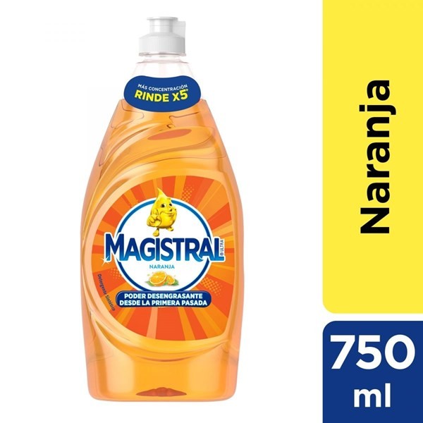 Magistral Detergente Naranja 750 ml #1