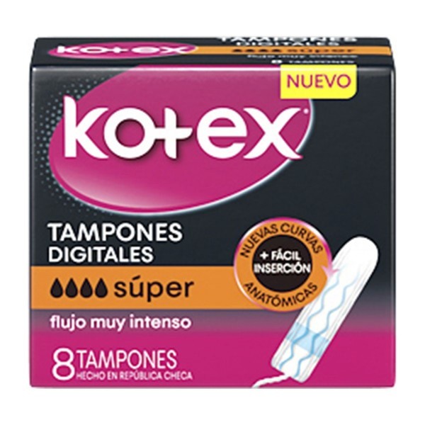 Kotex Tampon Digital Super (8 Unidades) alt