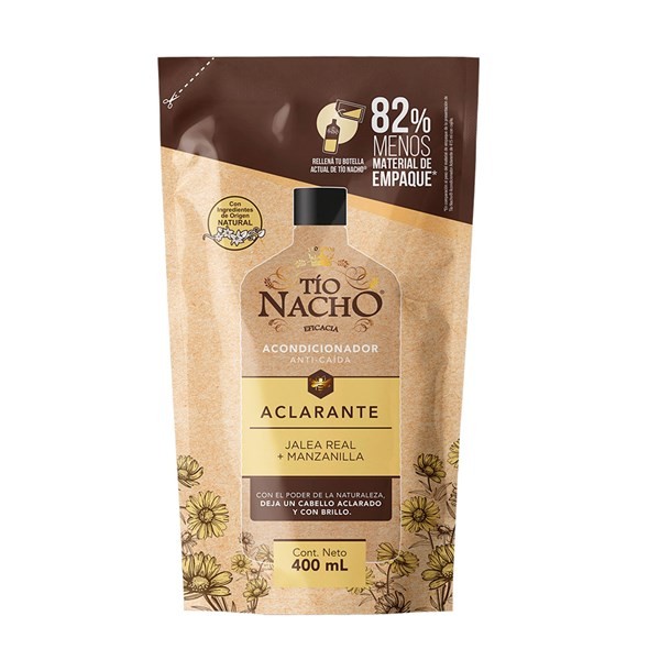 Acondicionador Tío Nacho Aclarante Dp 400 cc. #1