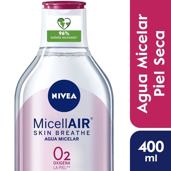 Agua Micelar Nivea Piel Seca x400ml