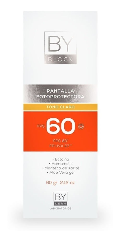By Block Pantalla Color Tono Claro Fps 60 60 gr