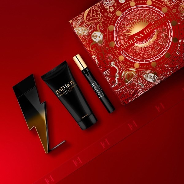 Carolina Herrera Set Bad Boy Extreme Edp 100 ml + Shower Gel + Travel Size Tamaño 3 Unid alt
