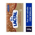 Pan de Salvado Lactal Con Semillas en Bolsa 330 g. #1