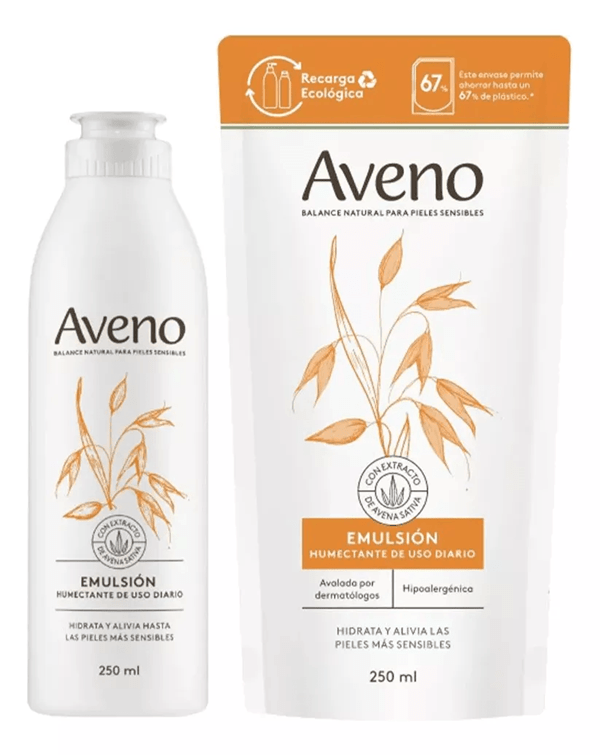 Aveno Combo Cuidado Corporal Emulsión 250 ml + Refill #1