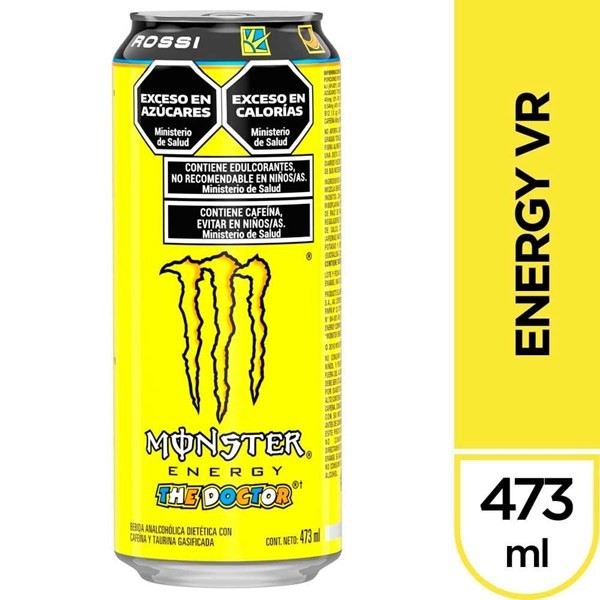 Bebida Energizante Monster Energy Vr 473 Ml #1