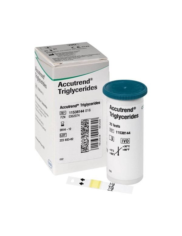 Accutrend Trigliceridos | 25 tiras #1