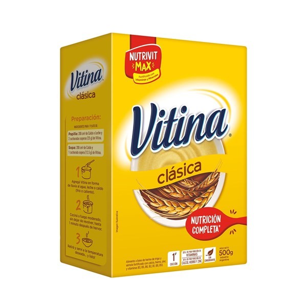 Semola Tradicional Vitina en Caja 500 g. #1