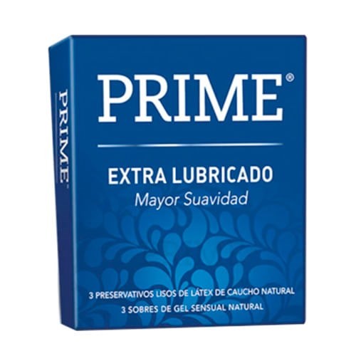 Preservativo Prime Extra Lubricado 3Un alt