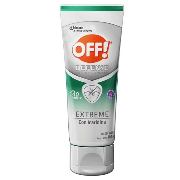 Off Repelente Defense Extreme en Gel x 100 ml alt