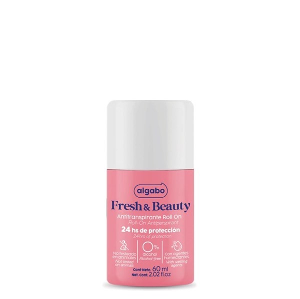 Algabo Desodorante Antitranspirante Fresh & Beauty Roll On Woman 60 ml #1