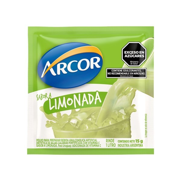 Jugo en Polvo Arcor de Limonada 15 grs #1