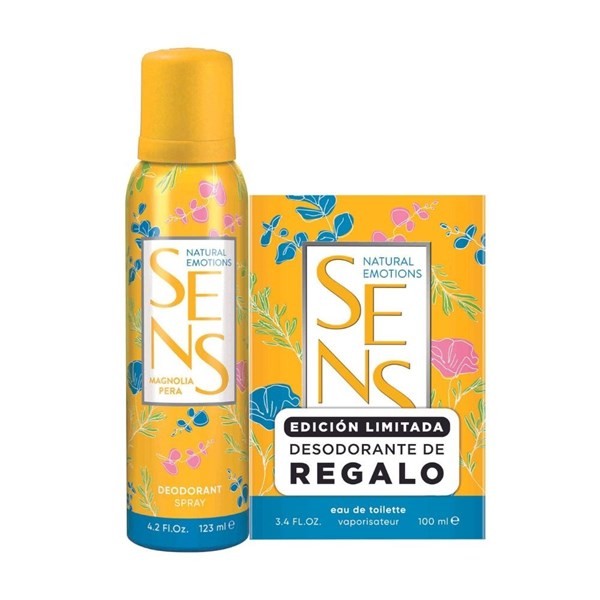 Sens Set Magnolia Pera Edt 100 ml + Deo Tamaño 2 Unid #1