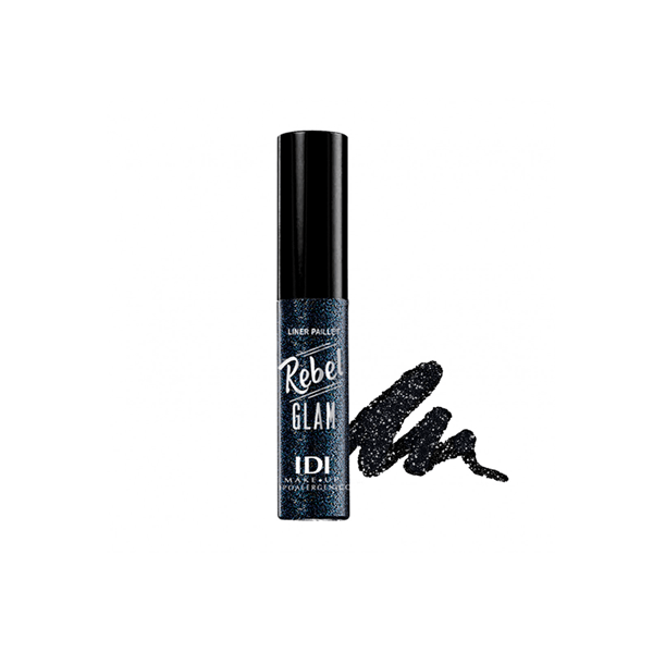 Delineador de Ojos Idi Paillet Negro @ #1D2528 #1