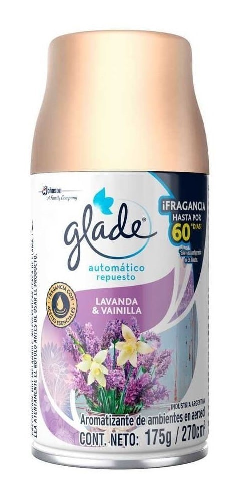 Glade Lavanda Y Vainilla Aromatizante Automático Repuesto #1